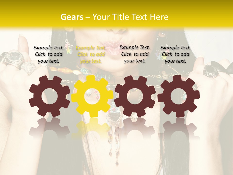 Pretty Beauty Fashion PowerPoint Template