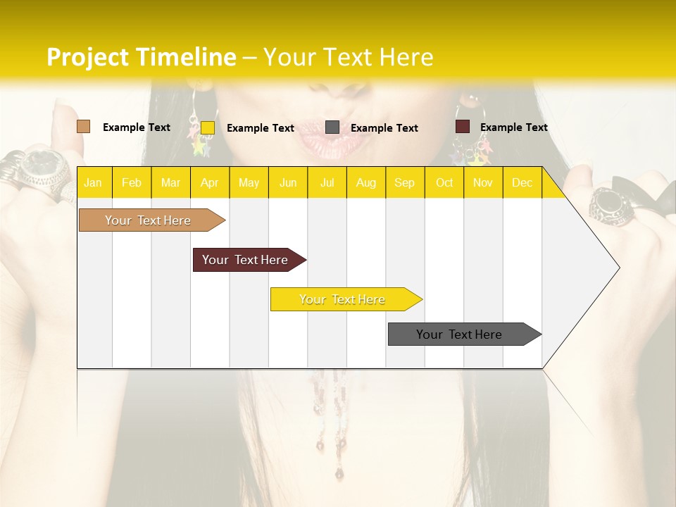 Pretty Beauty Fashion PowerPoint Template