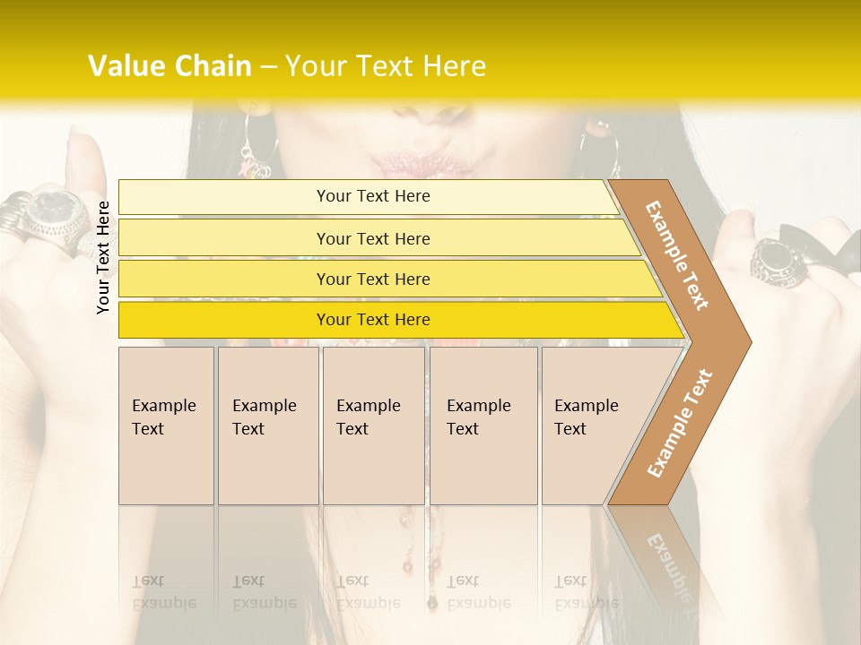 Pretty Beauty Fashion PowerPoint Template