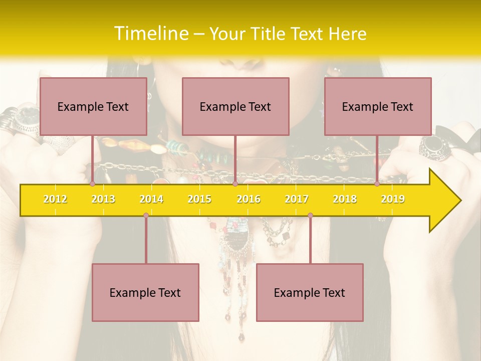 Pretty Beauty Fashion PowerPoint Template