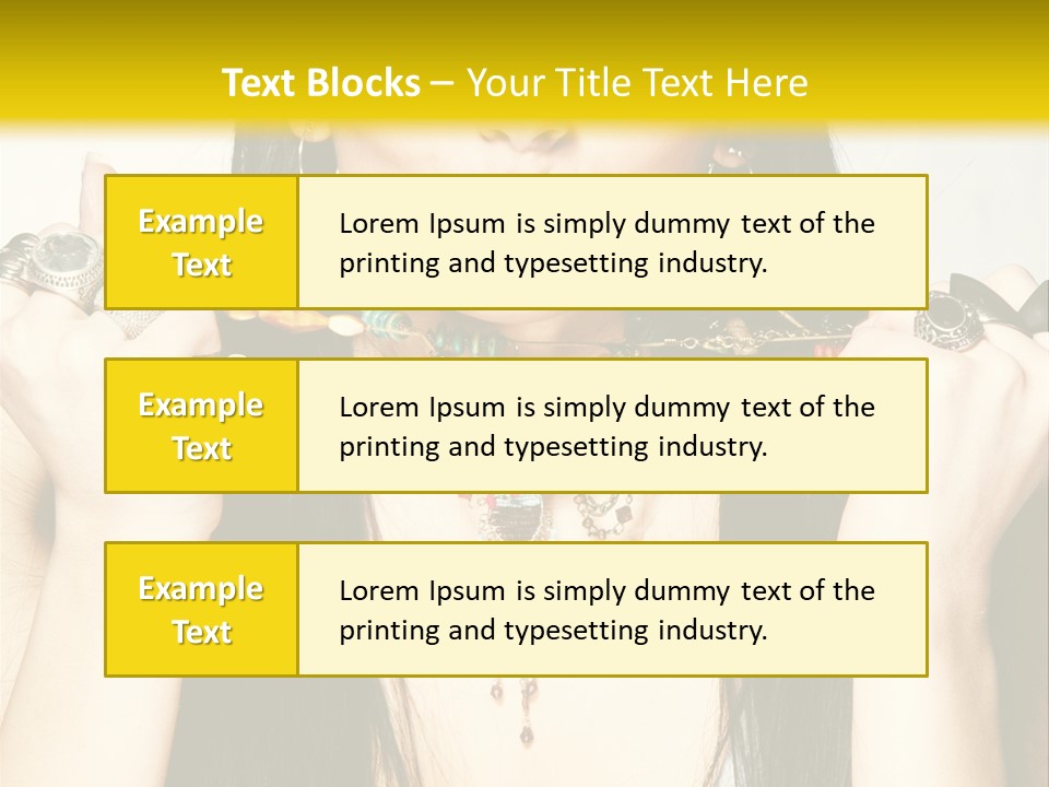 Pretty Beauty Fashion PowerPoint Template