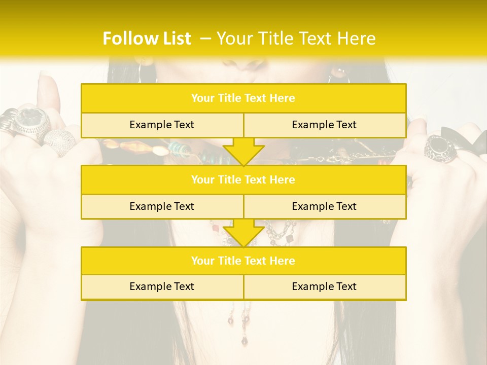 Pretty Beauty Fashion PowerPoint Template