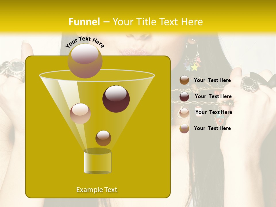 Pretty Beauty Fashion PowerPoint Template