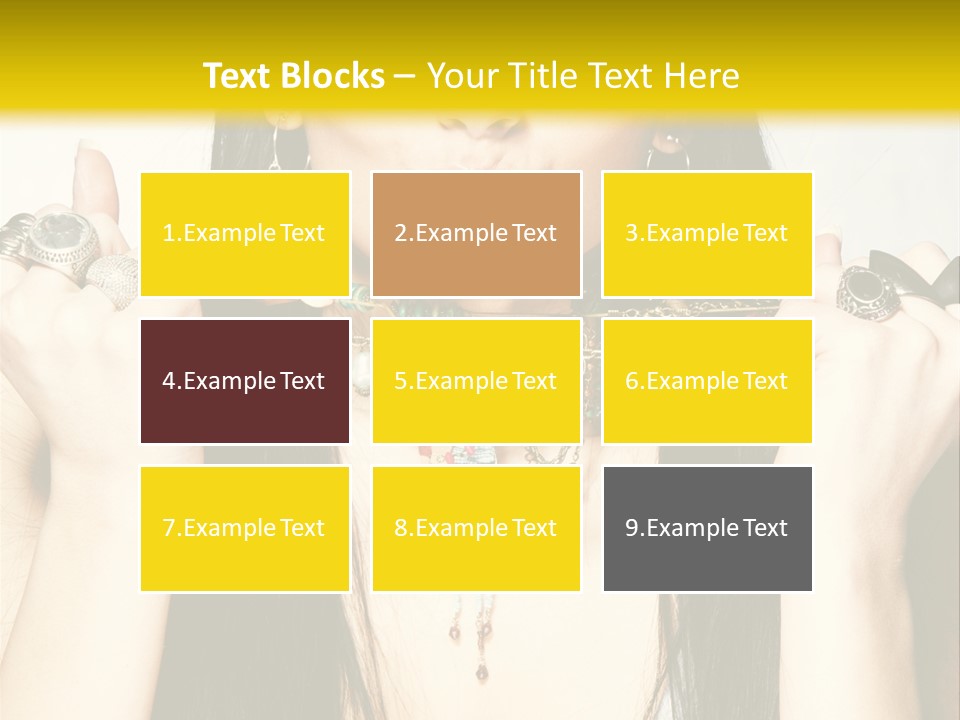 Pretty Beauty Fashion PowerPoint Template