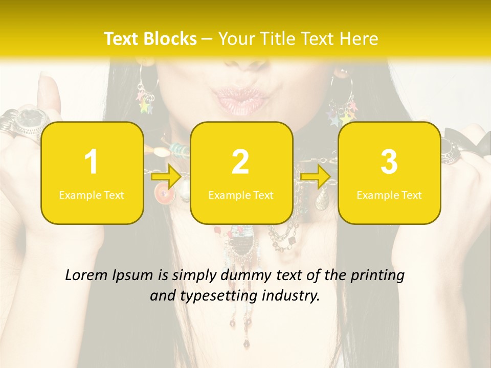 Pretty Beauty Fashion PowerPoint Template