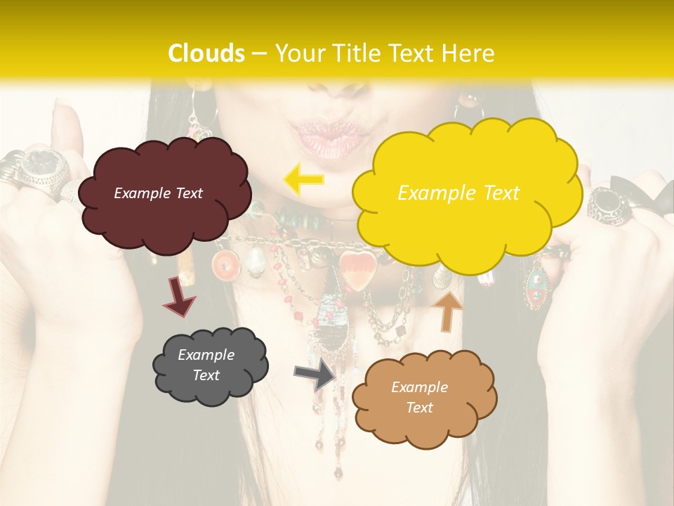 Pretty Beauty Fashion PowerPoint Template