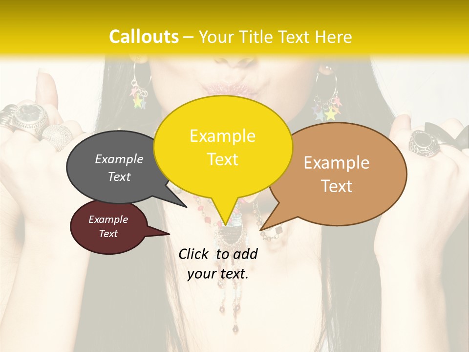 Pretty Beauty Fashion PowerPoint Template