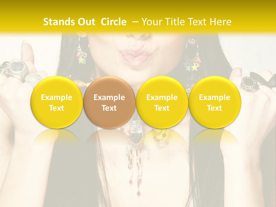 Pretty Beauty Fashion PowerPoint Template