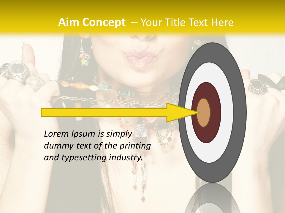 Pretty Beauty Fashion PowerPoint Template