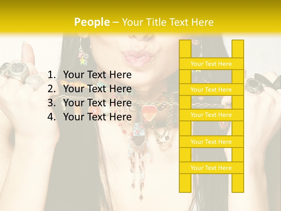 Pretty Beauty Fashion PowerPoint Template