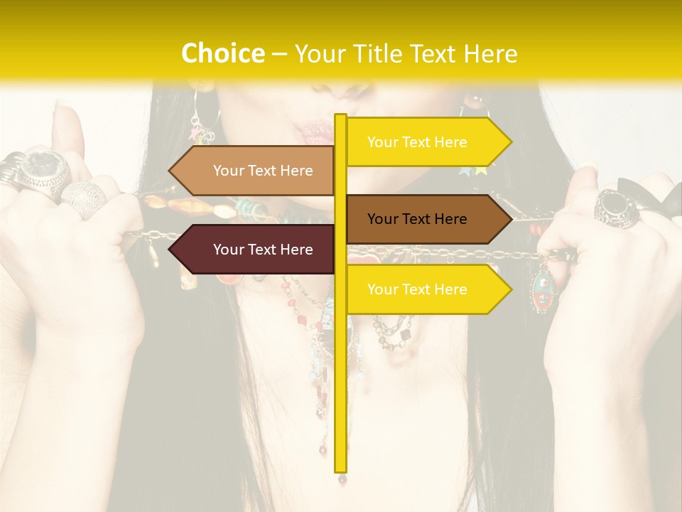 Pretty Beauty Fashion PowerPoint Template