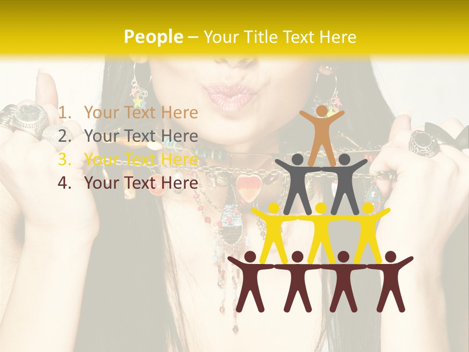 Pretty Beauty Fashion PowerPoint Template