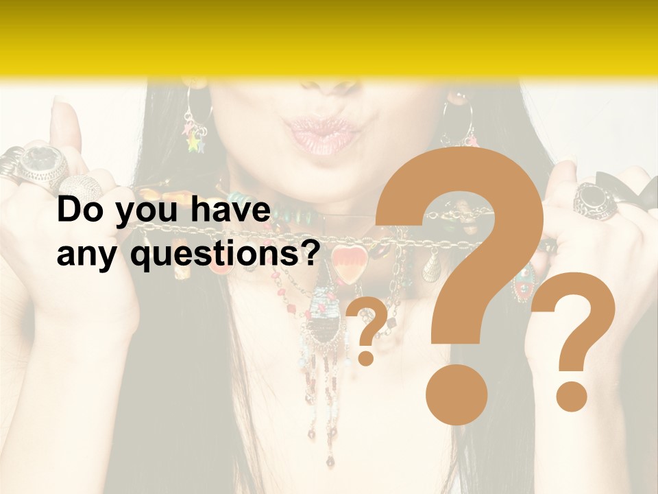 Pretty Beauty Fashion PowerPoint Template