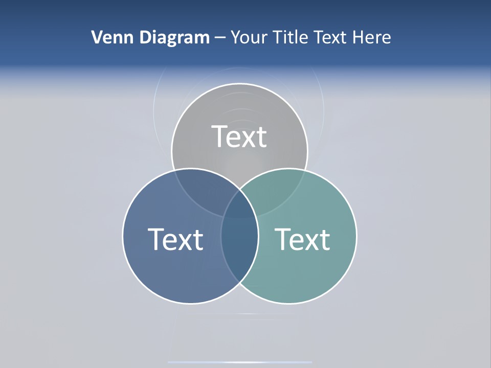 Symbol Blue Security PowerPoint Template