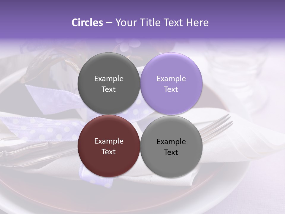 Birthday Maroon Purple PowerPoint Template