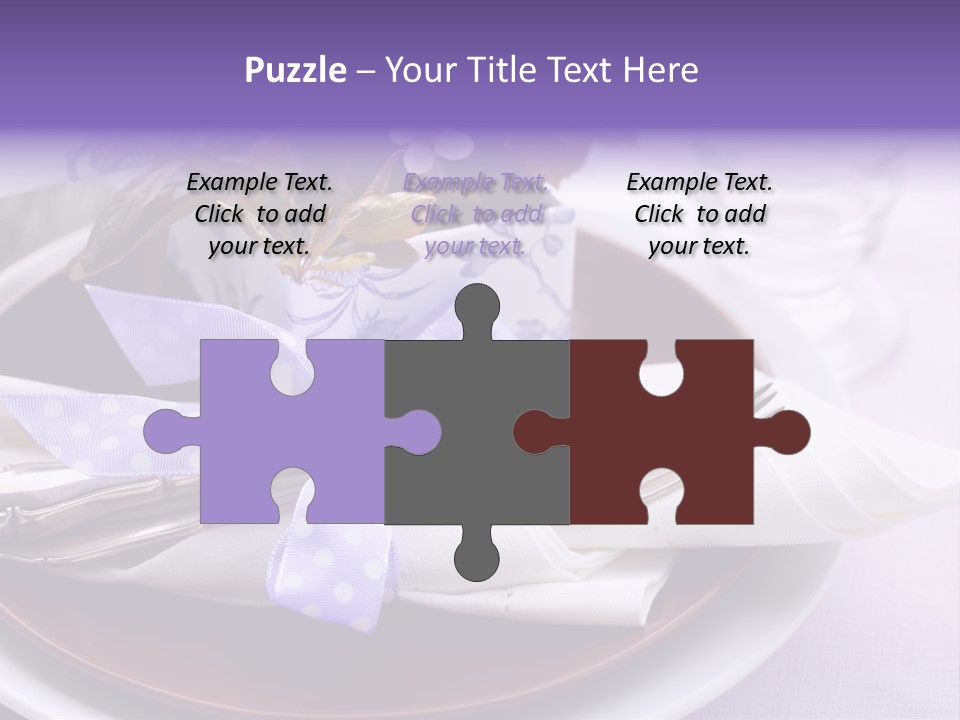 Birthday Maroon Purple PowerPoint Template