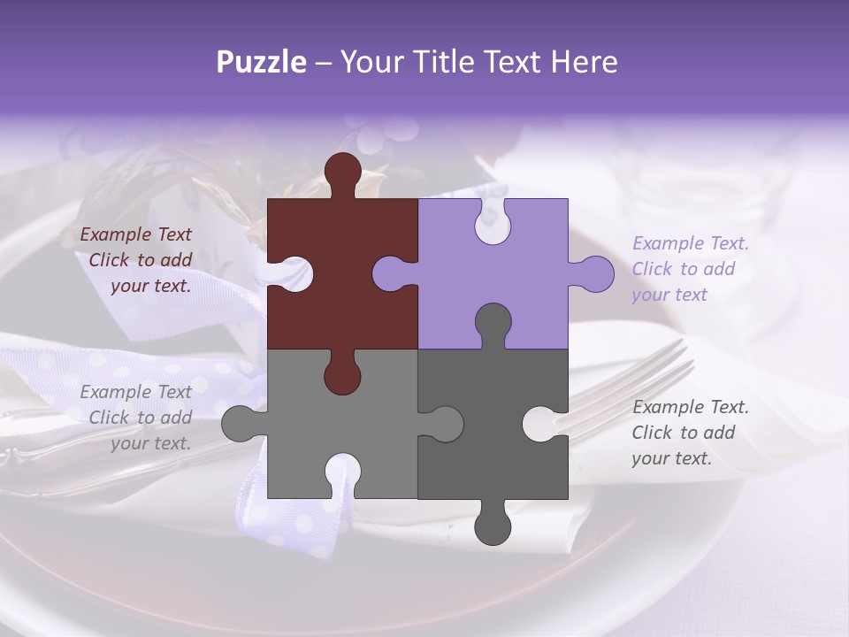 Birthday Maroon Purple PowerPoint Template