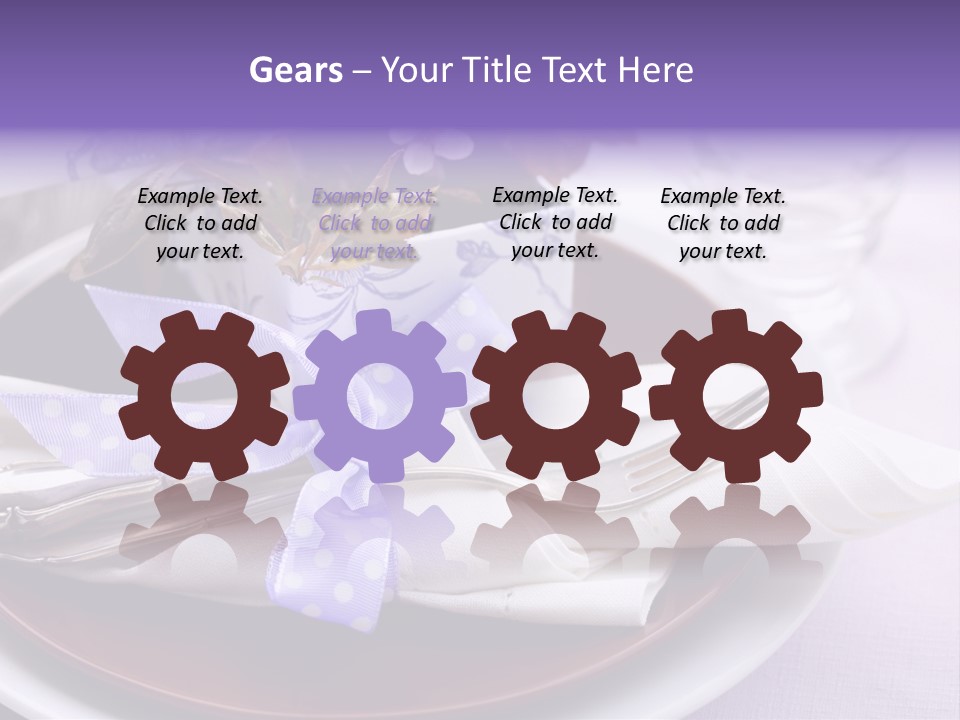 Birthday Maroon Purple PowerPoint Template