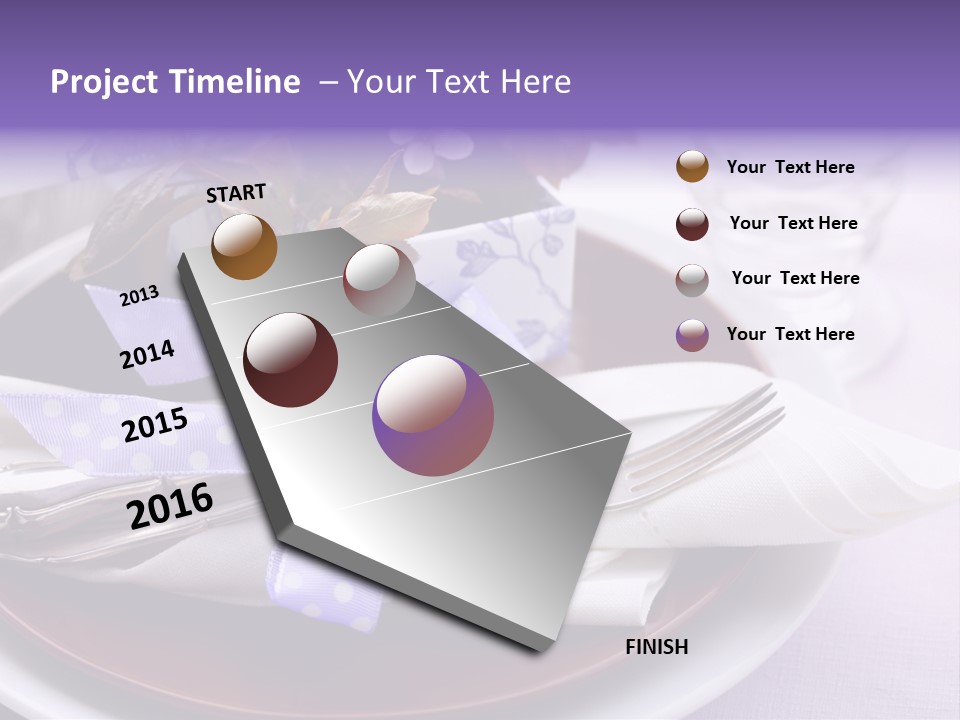 Birthday Maroon Purple PowerPoint Template