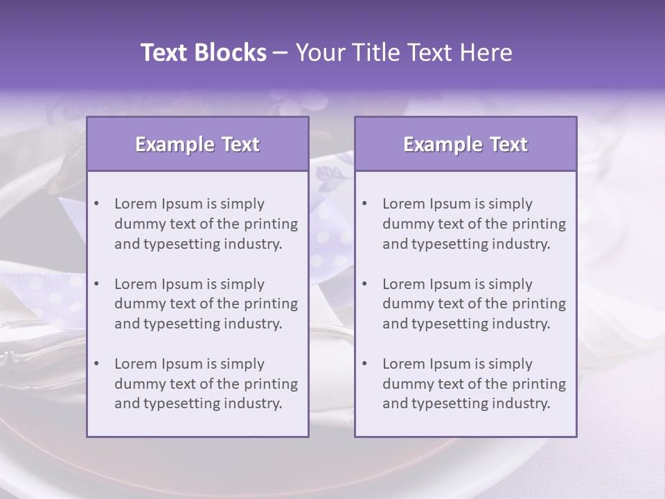 Birthday Maroon Purple PowerPoint Template