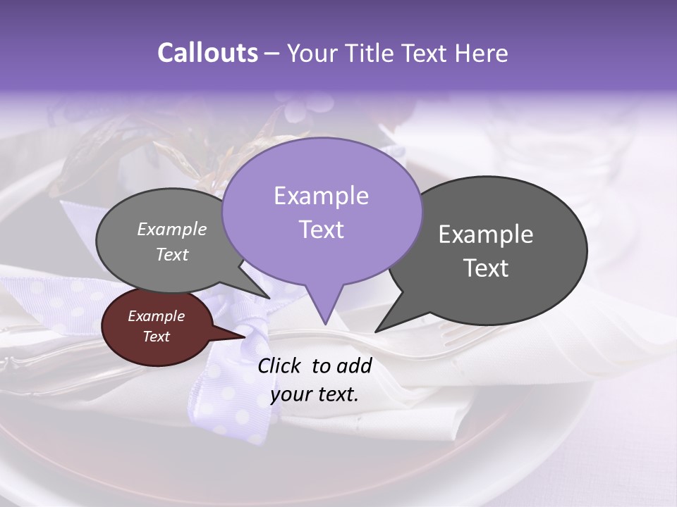 Birthday Maroon Purple PowerPoint Template