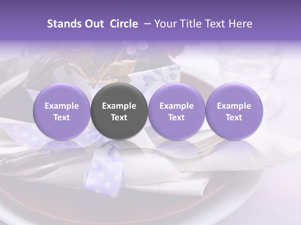 Birthday Maroon Purple PowerPoint Template