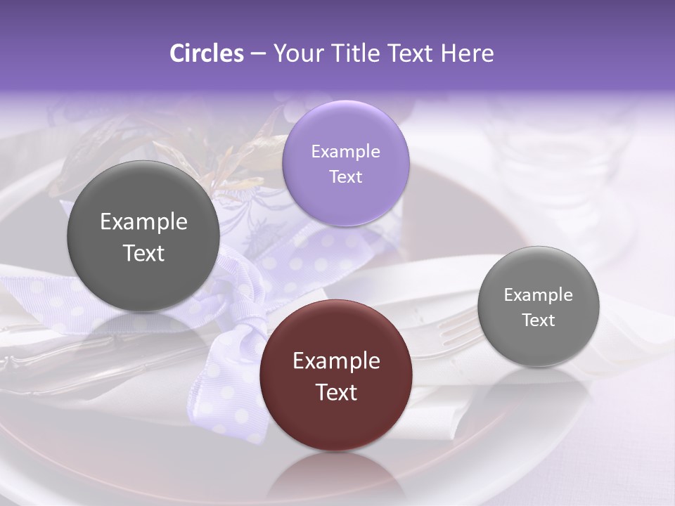 Birthday Maroon Purple PowerPoint Template