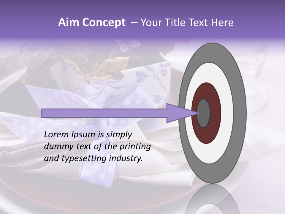 Birthday Maroon Purple PowerPoint Template