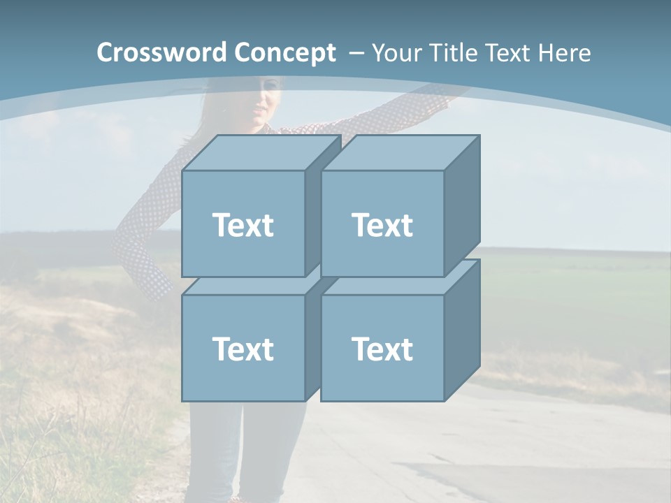 Hand Stop Country PowerPoint Template