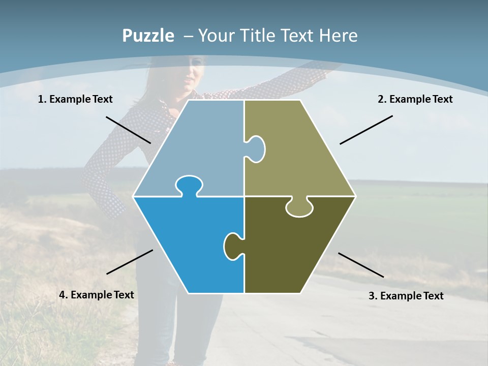 Hand Stop Country PowerPoint Template