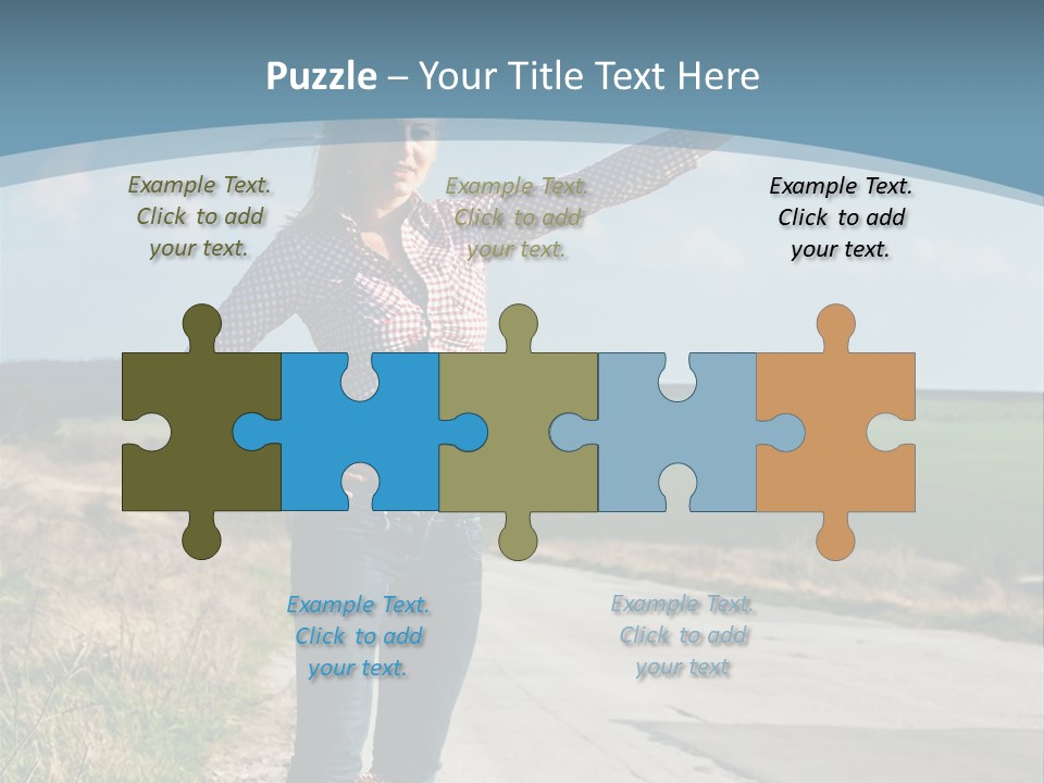 Hand Stop Country PowerPoint Template