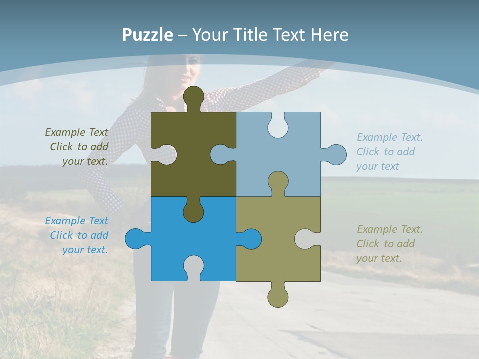 Hand Stop Country PowerPoint Template