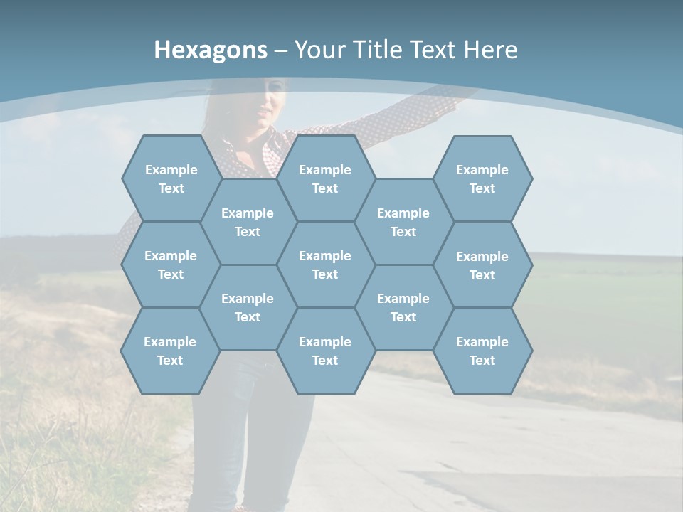 Hand Stop Country PowerPoint Template