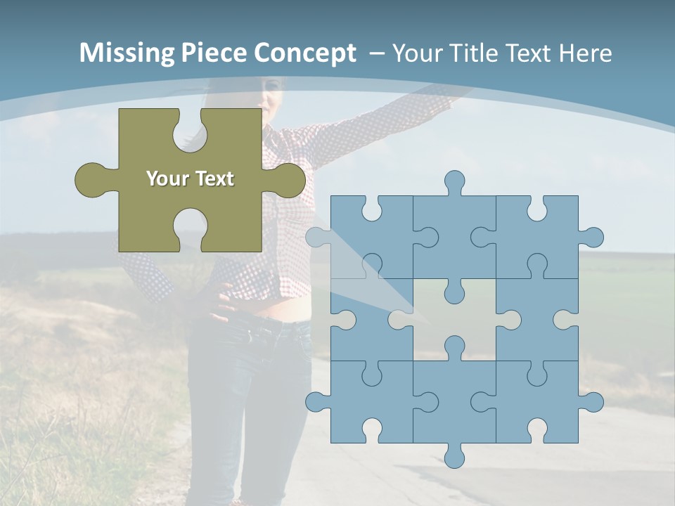 Hand Stop Country PowerPoint Template