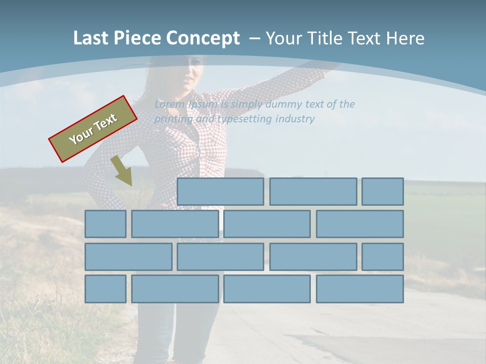 Hand Stop Country PowerPoint Template