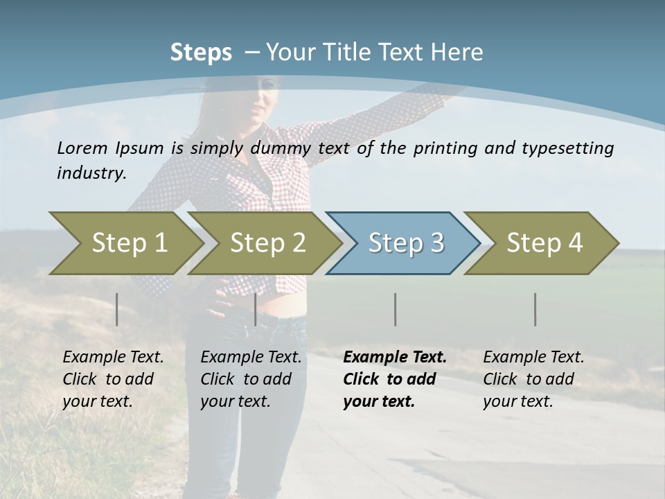 Hand Stop Country PowerPoint Template