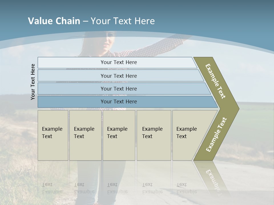 Hand Stop Country PowerPoint Template