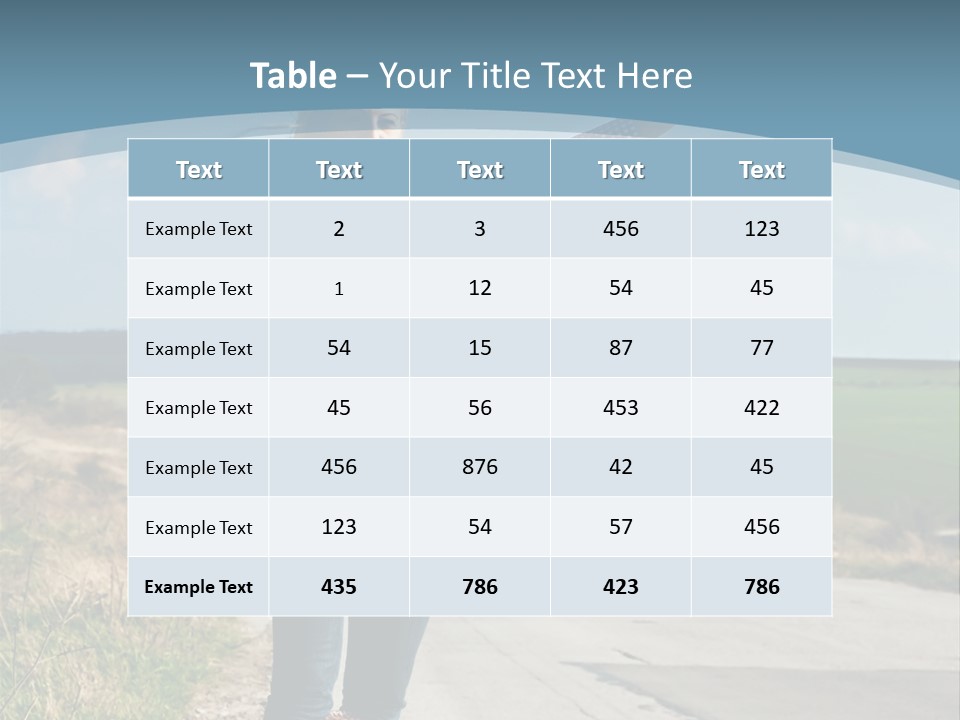 Hand Stop Country PowerPoint Template
