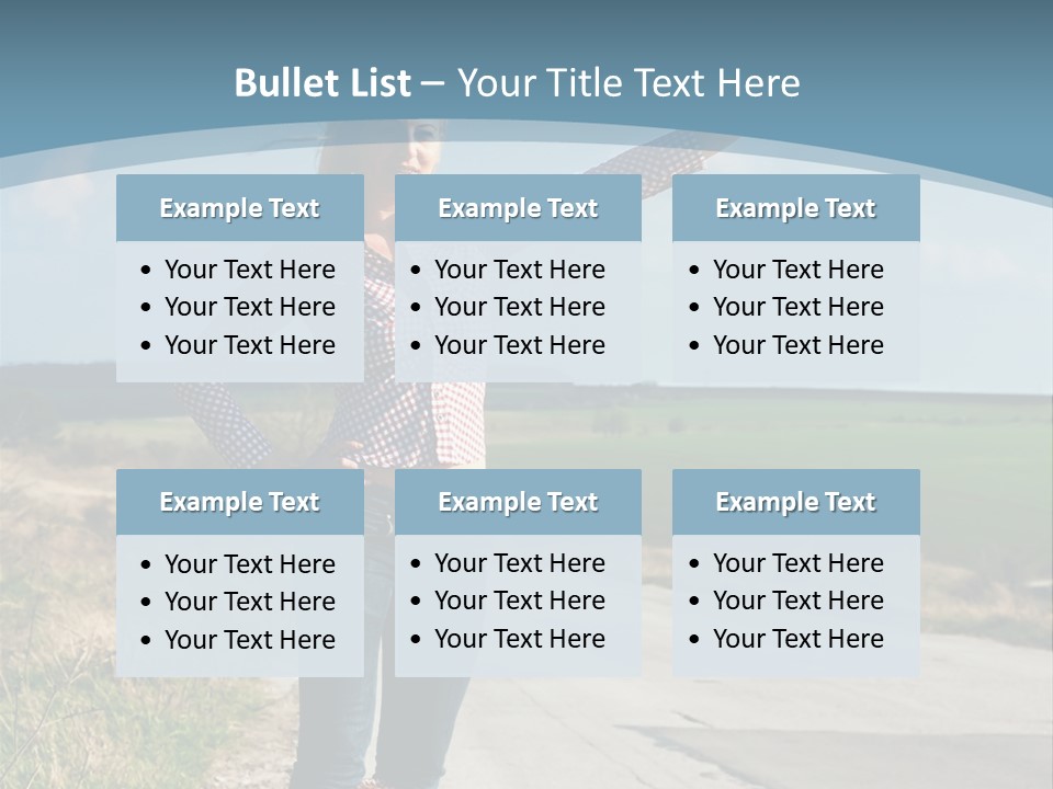 Hand Stop Country PowerPoint Template