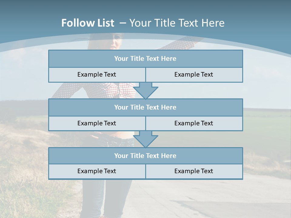 Hand Stop Country PowerPoint Template