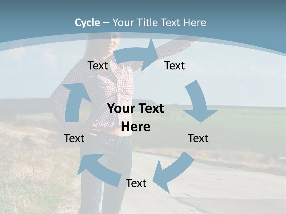 Hand Stop Country PowerPoint Template