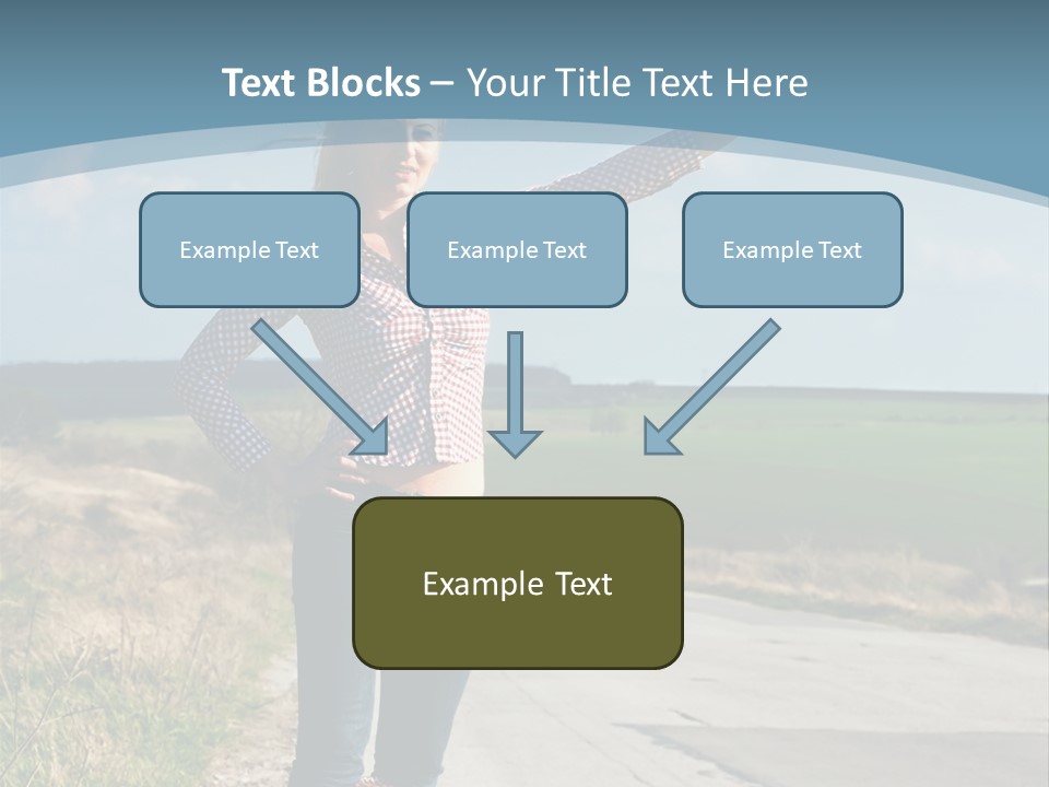Hand Stop Country PowerPoint Template