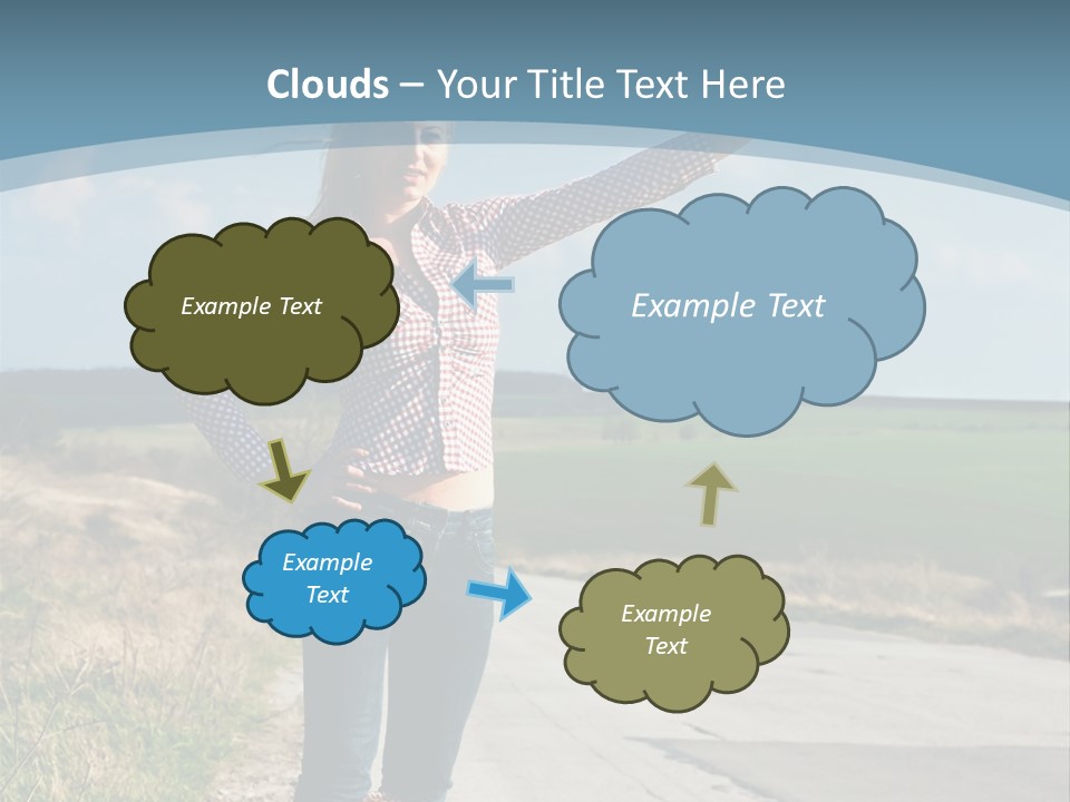 Hand Stop Country PowerPoint Template