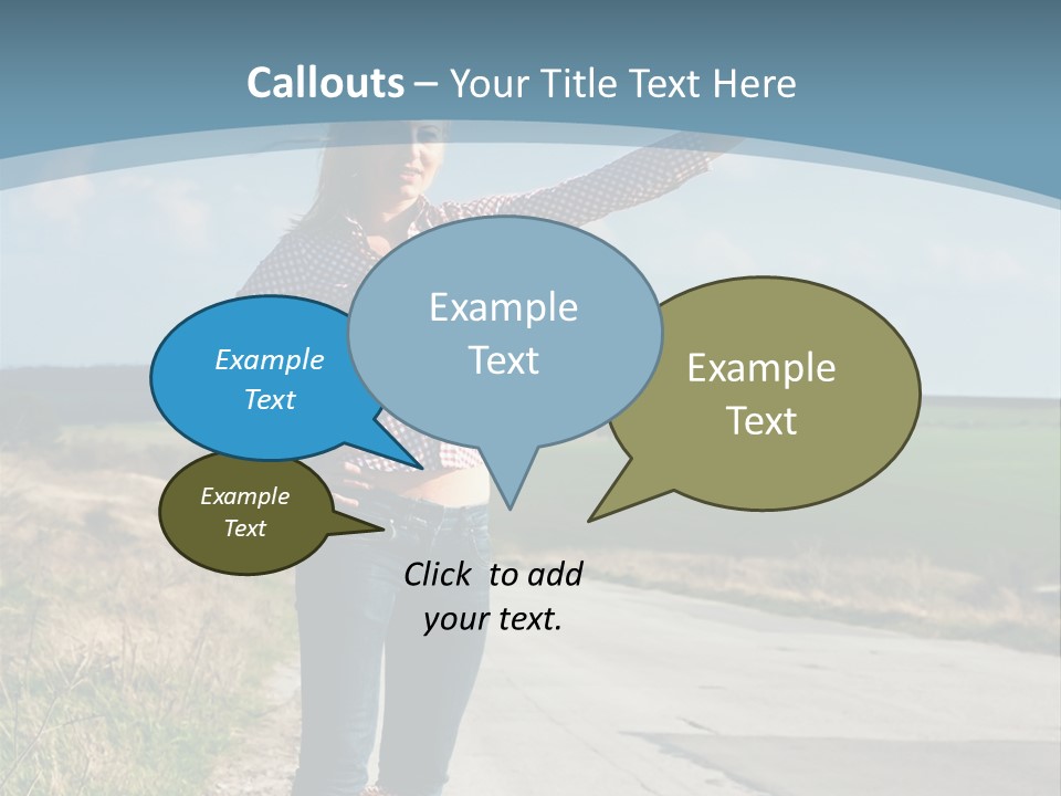 Hand Stop Country PowerPoint Template