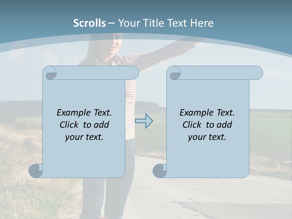 Hand Stop Country PowerPoint Template