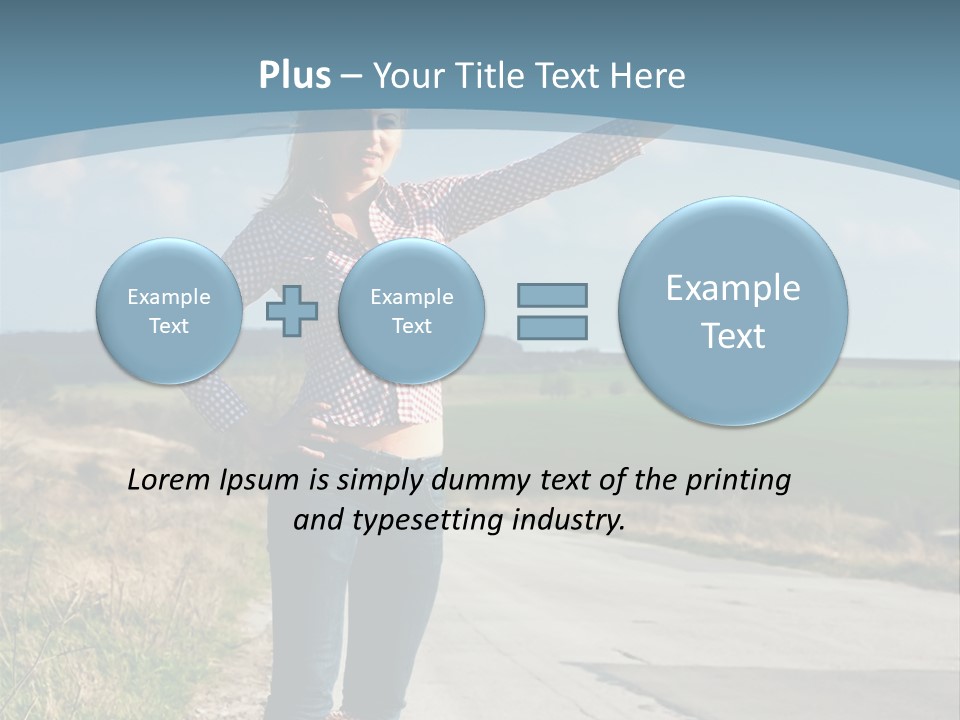Hand Stop Country PowerPoint Template