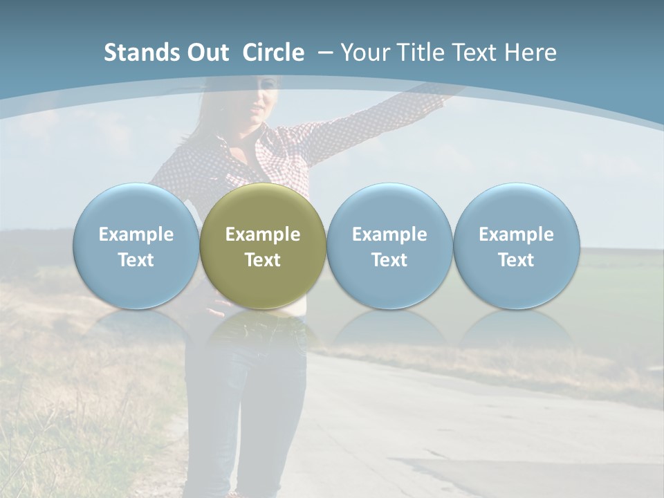 Hand Stop Country PowerPoint Template