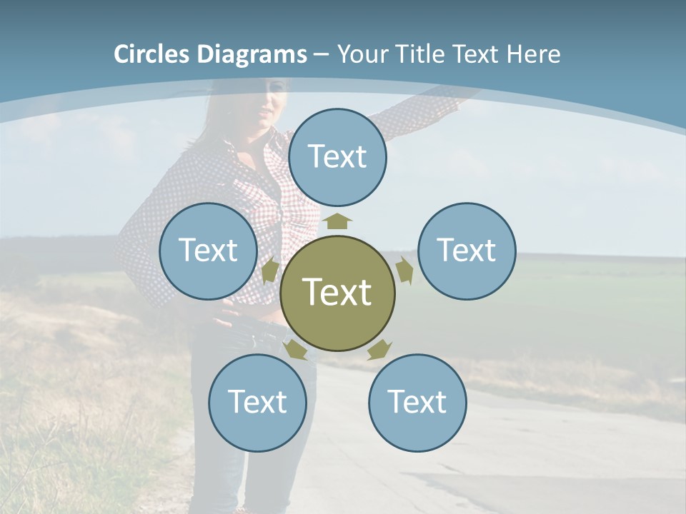 Hand Stop Country PowerPoint Template