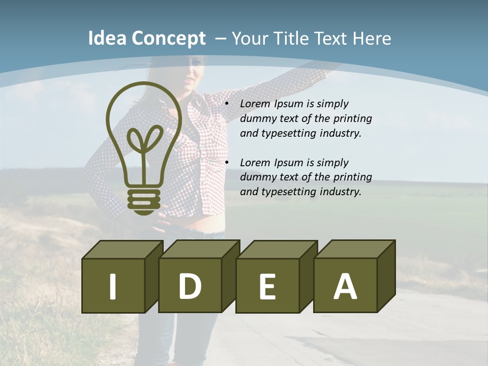 Hand Stop Country PowerPoint Template