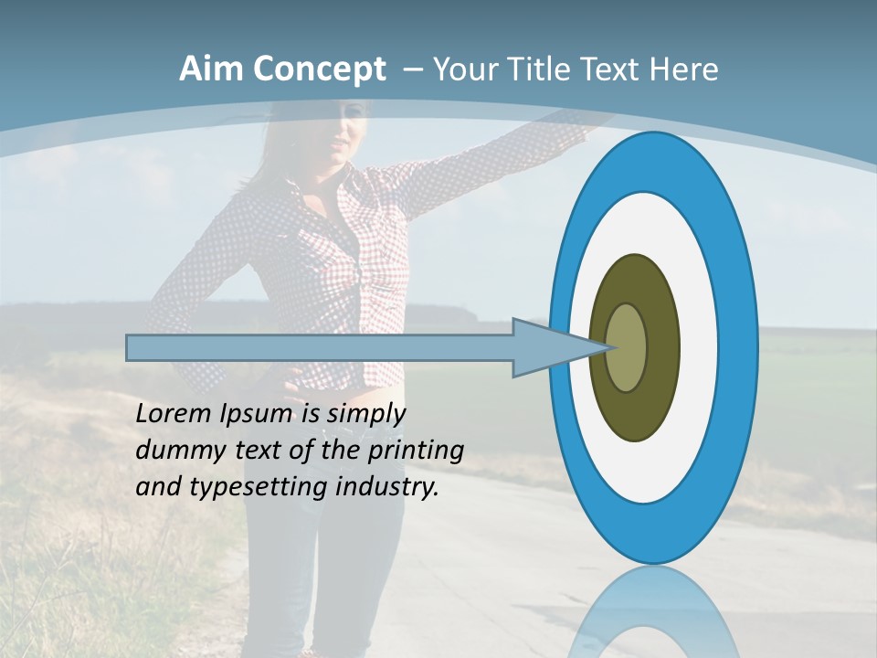 Hand Stop Country PowerPoint Template